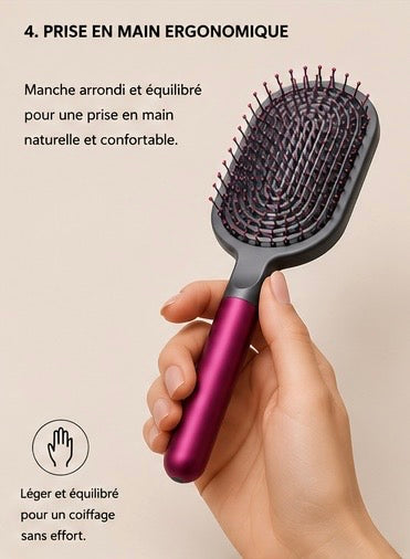 Set Brosse plate et Peigne démêlant