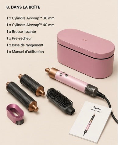 Multi-styler Dyson Airwrap i.d.™ - cheveux raides à ondulés