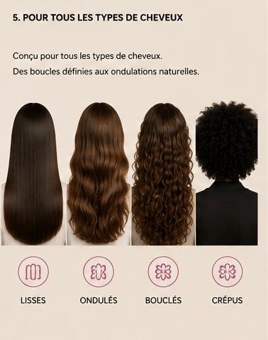 Multi-styler Dyson Airwrap i.d.™ - cheveux raides à ondulés