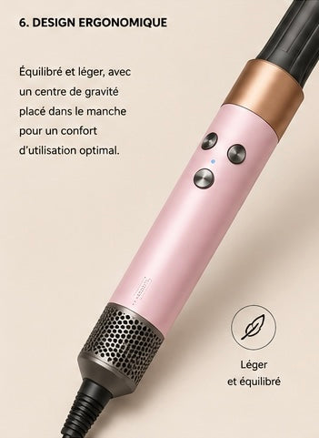 Multi-styler Dyson Airwrap i.d.™ - cheveux raides à ondulés