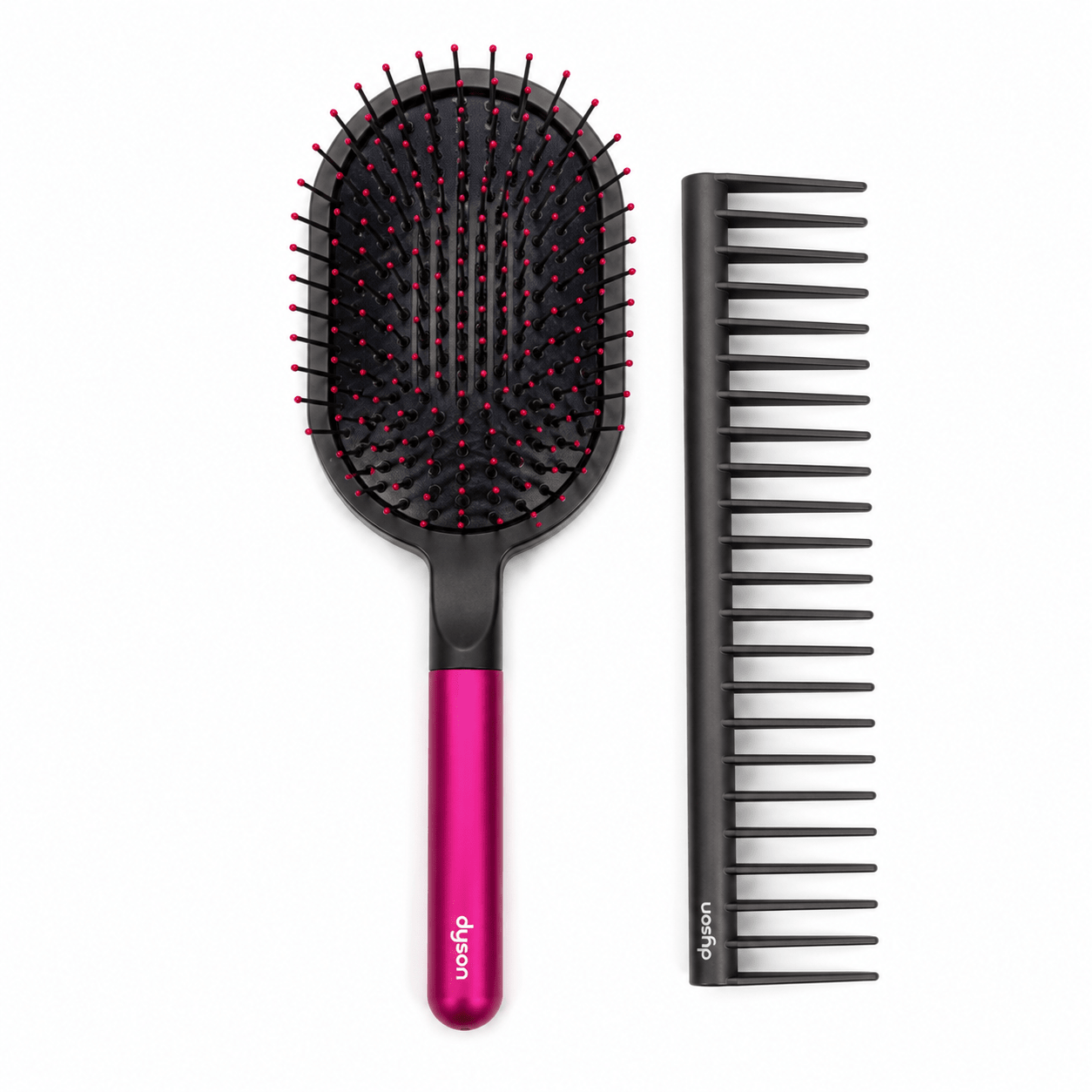 Set Brosse plate et Peigne démêlant - Novelio